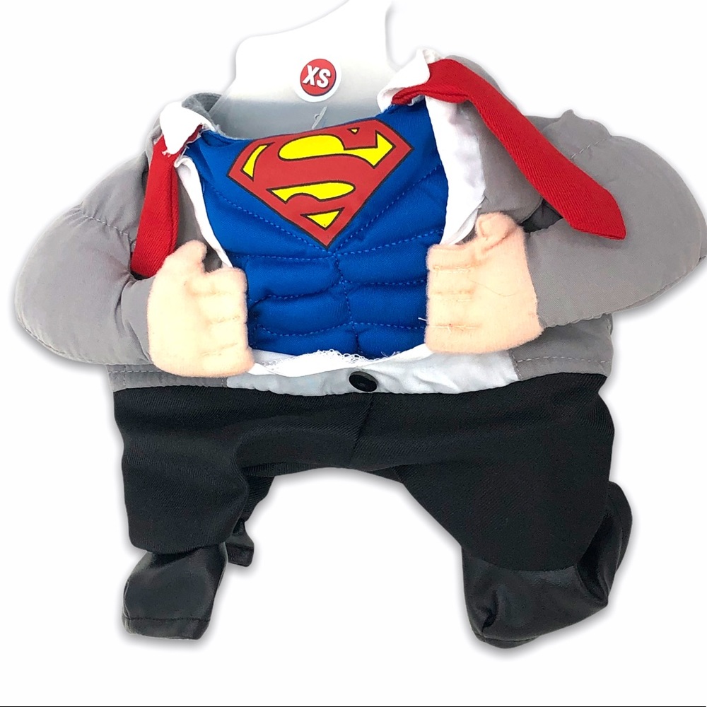 Justice League Superman Illusion Dog Suit Size XS